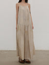 Mutedance 25 Spring/Summer Loose Dress MD-MD25SS20-BEIGE